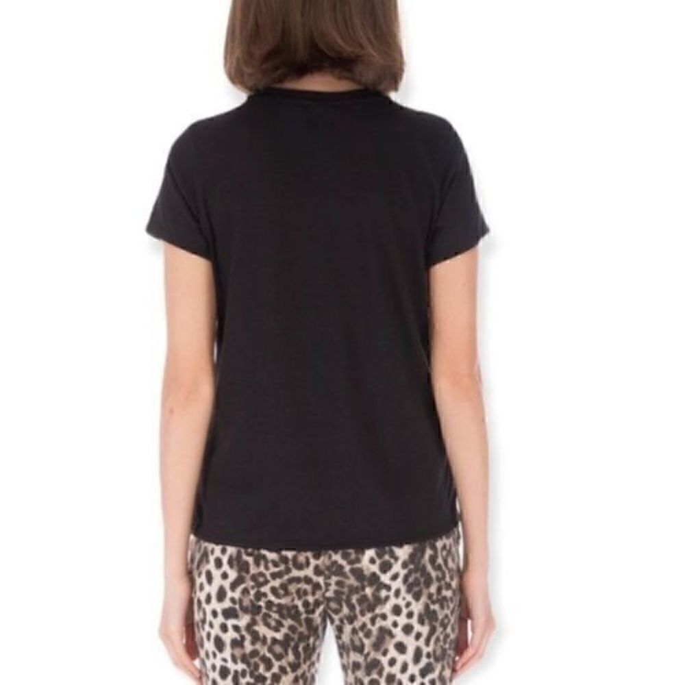 Bobeau Black Crew Neck Tee Shirt Small - Picture 3 of 7